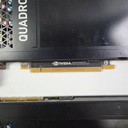 Lot of 4 Nvidia Quadro Graphics Cards GPUs P4000 Black