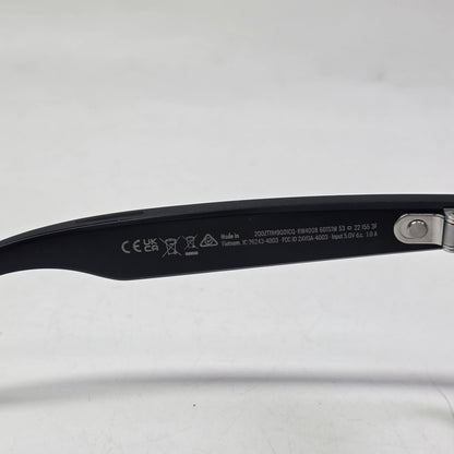 Ray-Ban Stories Wayfarer Matte Black Standard RW4008 601S1M AI Smart Glasses