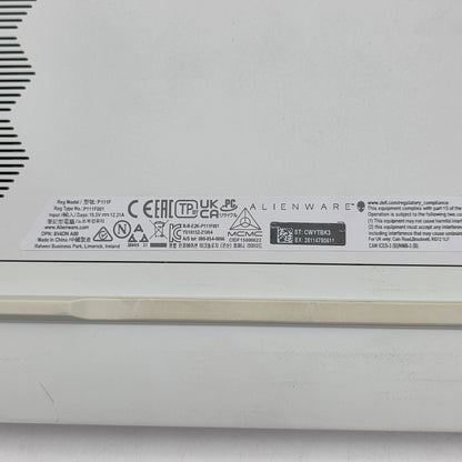 Alienware X15 R1 15.6" i9-11900H 2.5GHz 32GB RAM 2TB SSD GeForce RTX 3080