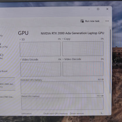Dell Precision 3591 P127F Core Ultra 7 165H 32GB RAM 1TB SSD NVIDIA RTX 2000