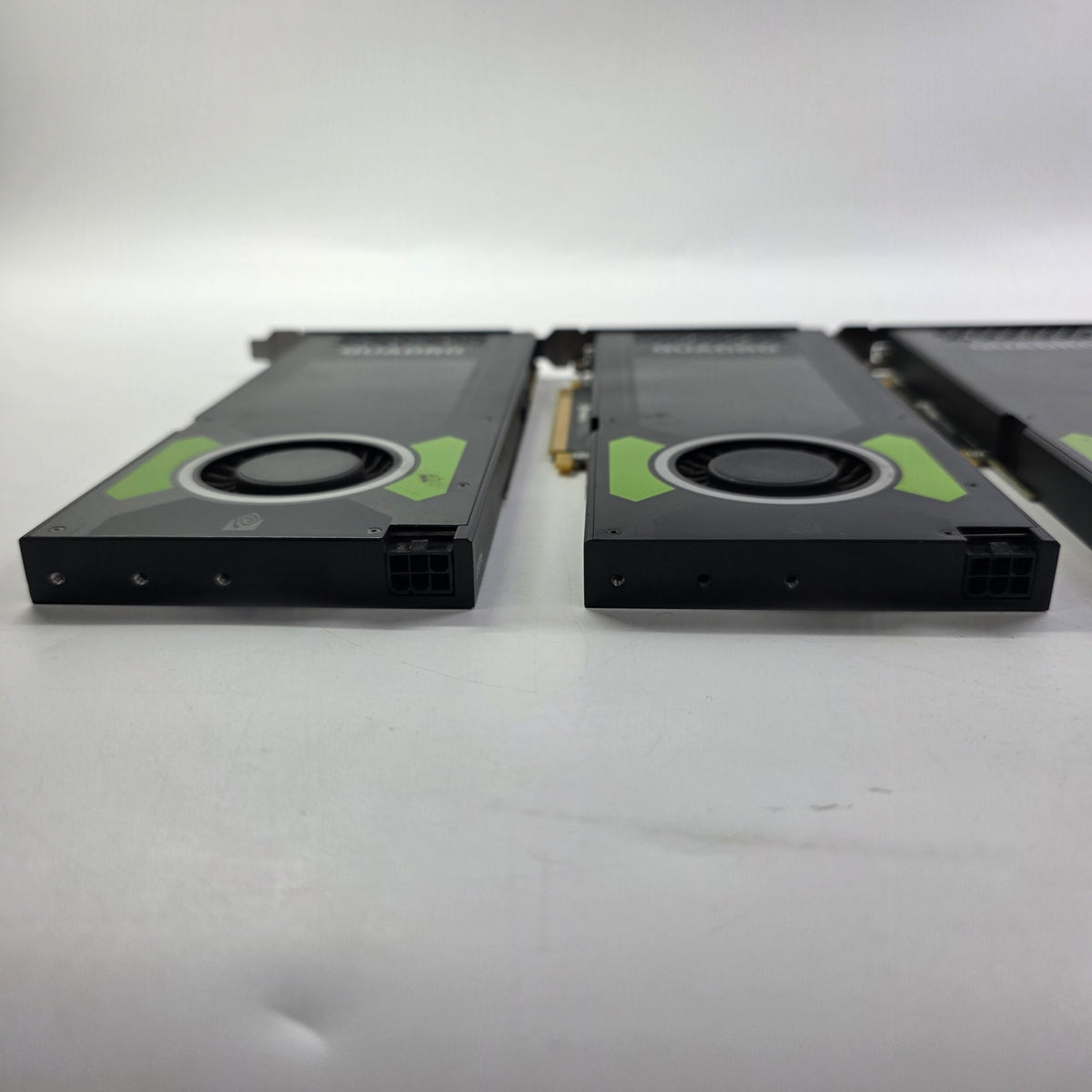 Lot of 4 Nvidia Quadro Graphics Cards GPUs P4000 Black