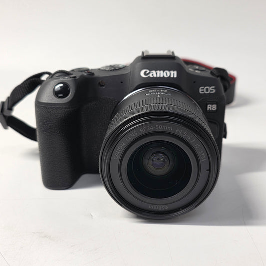 Canon EOS R8 24.2MP Digital SLR DSLR Camera With Extras