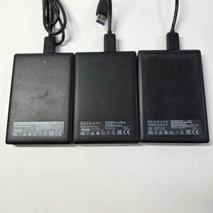 LOT of 3 SEAGATE Xbox Hard Drives