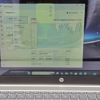 HP Laptop 15-FD0023DX 15" i3-1215U 1.2GHz 8GB RAM 256GB SSD