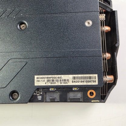 Gigabyte GeForce RTX 2070 Super WindForce 8GB GDDR6 Graphics Card
