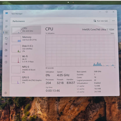 Galaxy Book4 Pro 360 NP960QGK 16" Core Ultra 7 155H 3.8GHz 16GB RAM 1TB SSD
