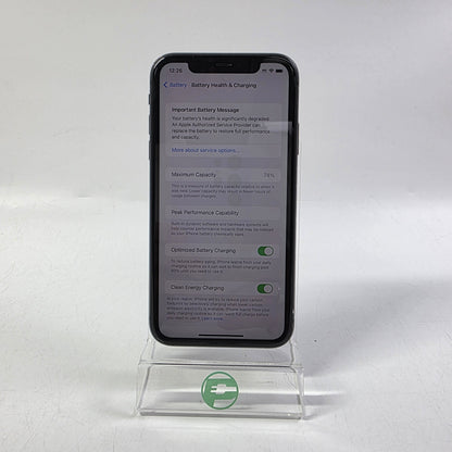 Broken Unlocked Apple iPhone 11 64GB 26.1 MWL72LL/A Bad Battery