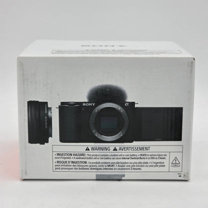 Sony Alpha ZV-E10 24.2MP APS-C Interchangeable Lens Camera 6441 Shutter Count
