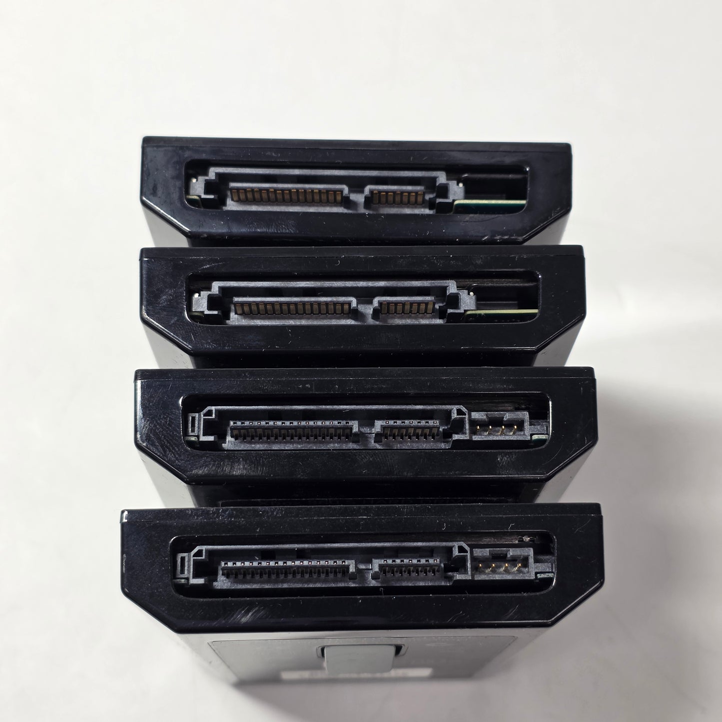 LOT OF 4 Microsoft Xbox 360 S Hard drives 1451 (250Gbs)