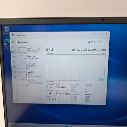 Dell Inspiron P112F 14" i5-1235U 2.3GHz 8GB RAM 500GB SSD