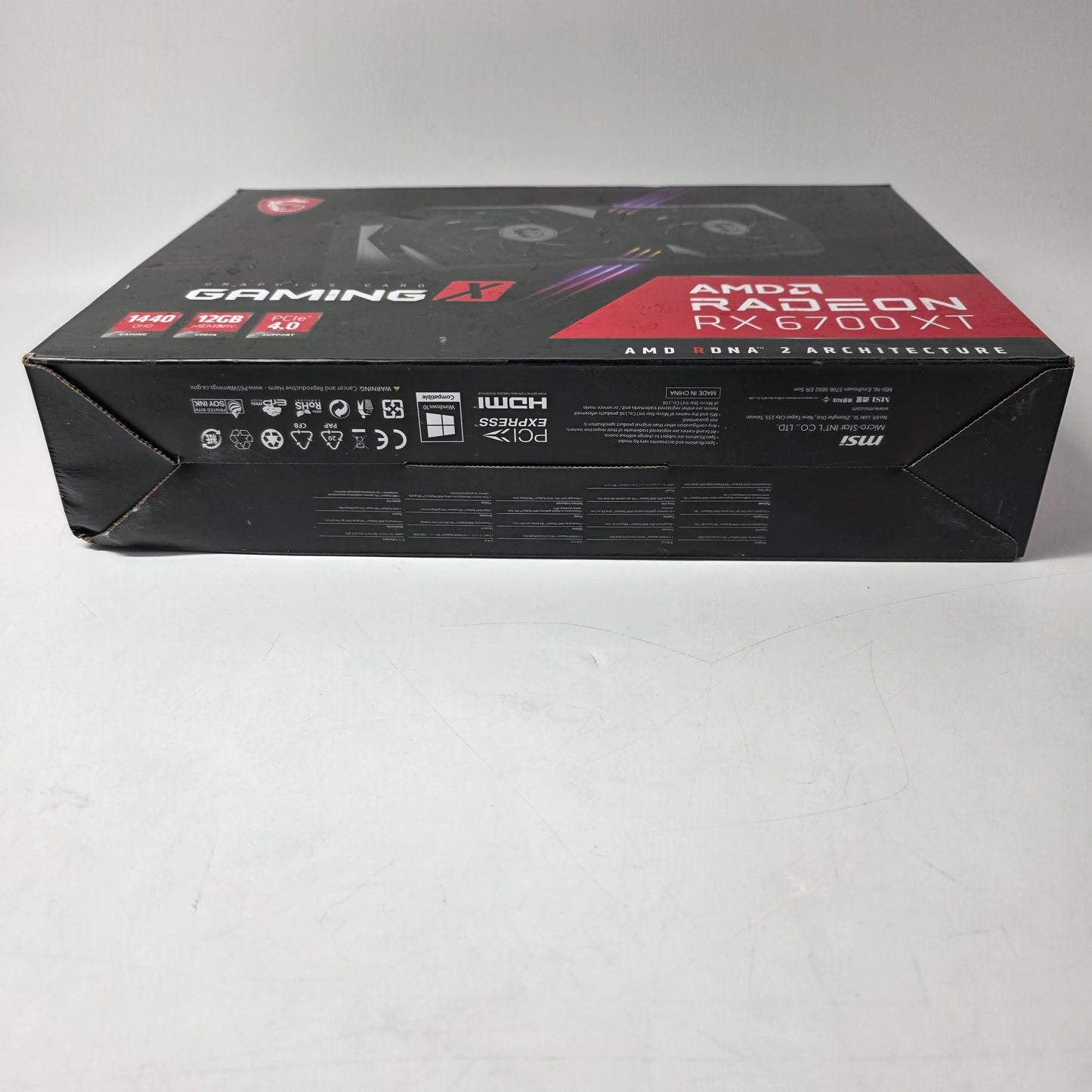 MSI Radeon RX 6700 XT Gaming X 12GB GDDR6 Graphics Card B08Z7DXHP5