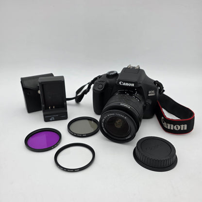 Canon EOS 4000D 18.0MP Digital SLR DSLR Camera