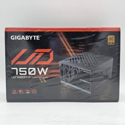 New GIGABYTE Ultra Durable UD750GM-A 80 Plus Gold 750W Modular Power Supply