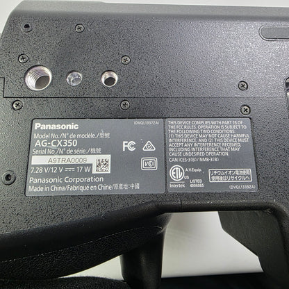 Panasonic CX-350 4K Video Camcorder