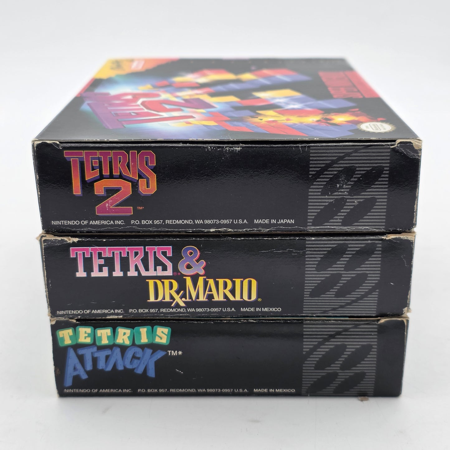 Lot of 3 Super Nintendo SNES Games