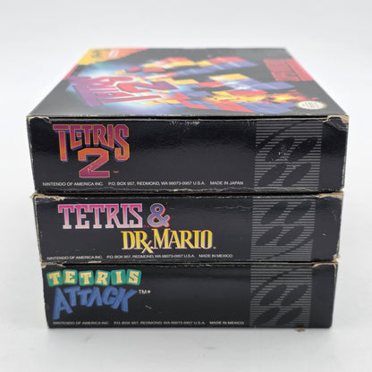 Lot of 3 Super Nintendo SNES Games