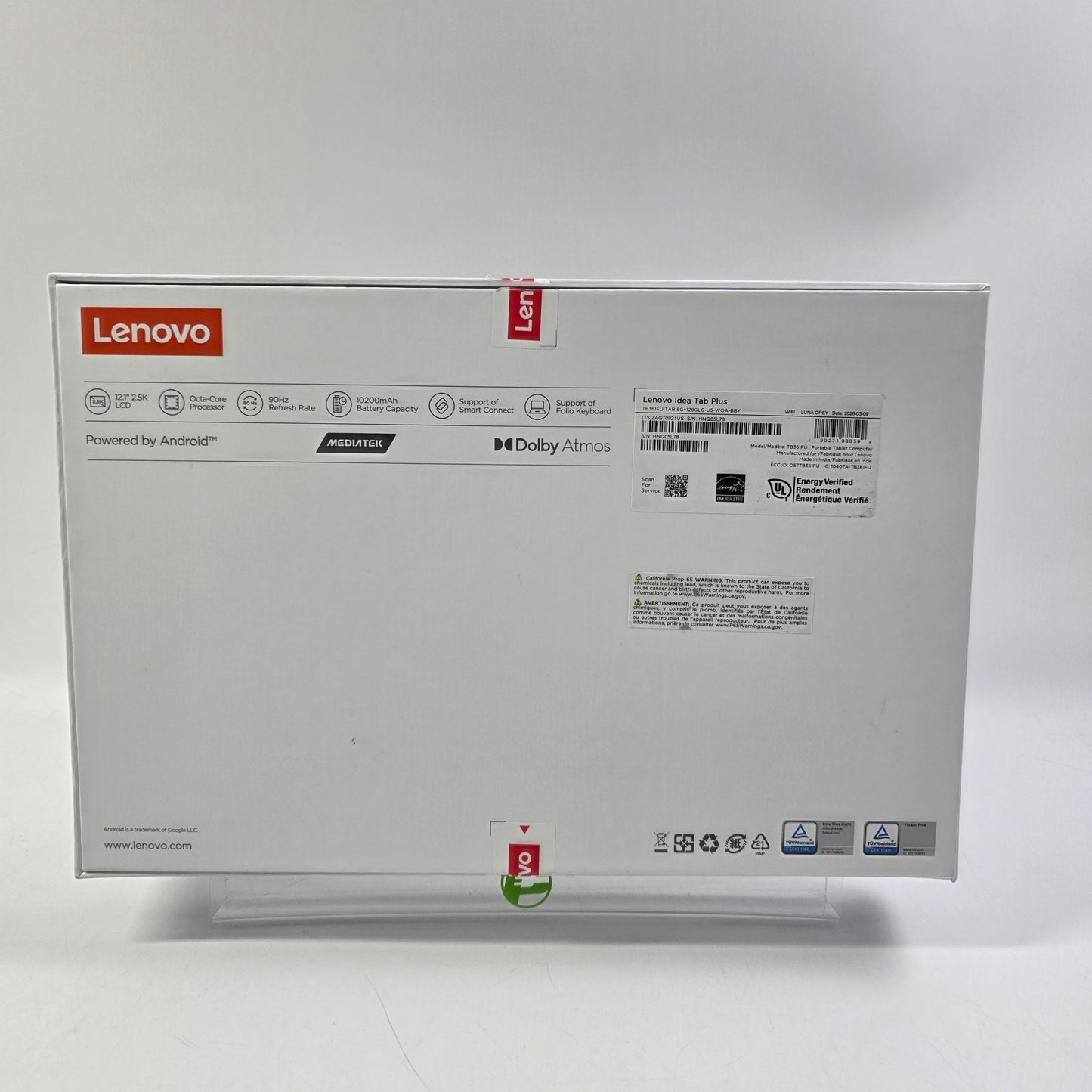 WiFi Only Lenovo Idea Tab Plus 128GB Gray TB361FU