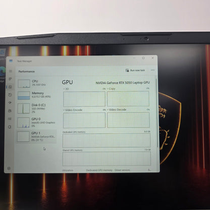 MSI Katana 15 HX 15.6" i7-14650HX 16GB RAM 500GB GeForce RTX 5050