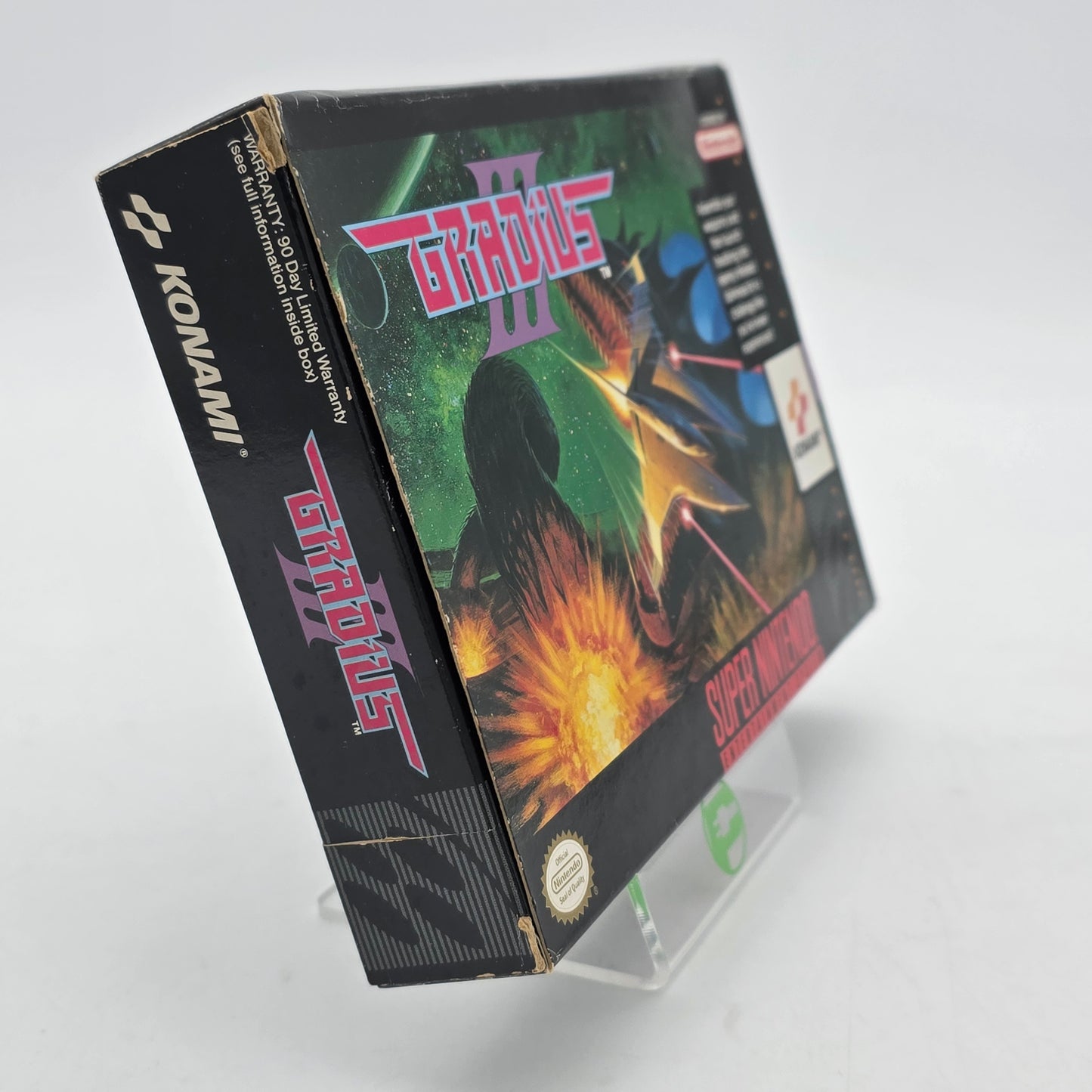 Gradius III (Super Nintendo SNES, 1991)