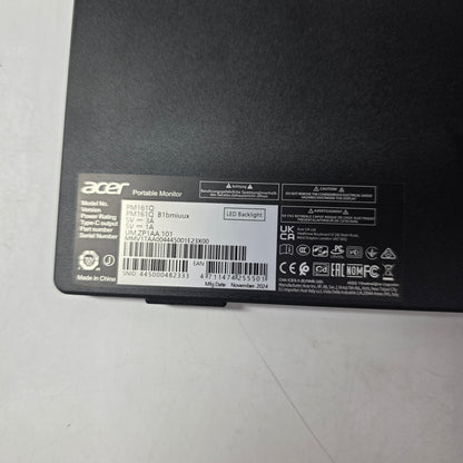 Acer PM161Q Portable Monitor