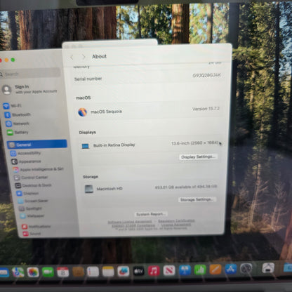 New 2025 Apple MacBook Air 13.3" M4 4.5GHz 24GB RAM 512GB SSD A3240