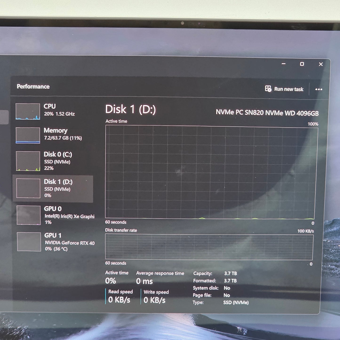 Dell XPS 15" i9-13900H 2.6GHz 64GB RAM 8TB SSD GeForce RTX 4070