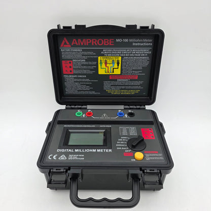 AMPROBE Milliohm Meter Digital Multimeter MO-100