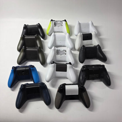 Broken Lot of 14 Microsoft Xbox One Wireless Controllers