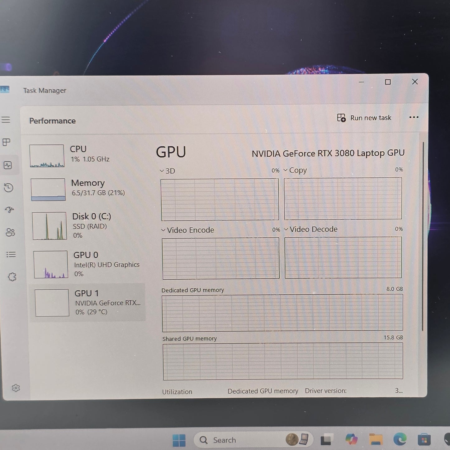 Alienware X15 R1 15.6" i9-11900H 2.5GHz 32GB RAM 2TB SSD GeForce RTX 3080