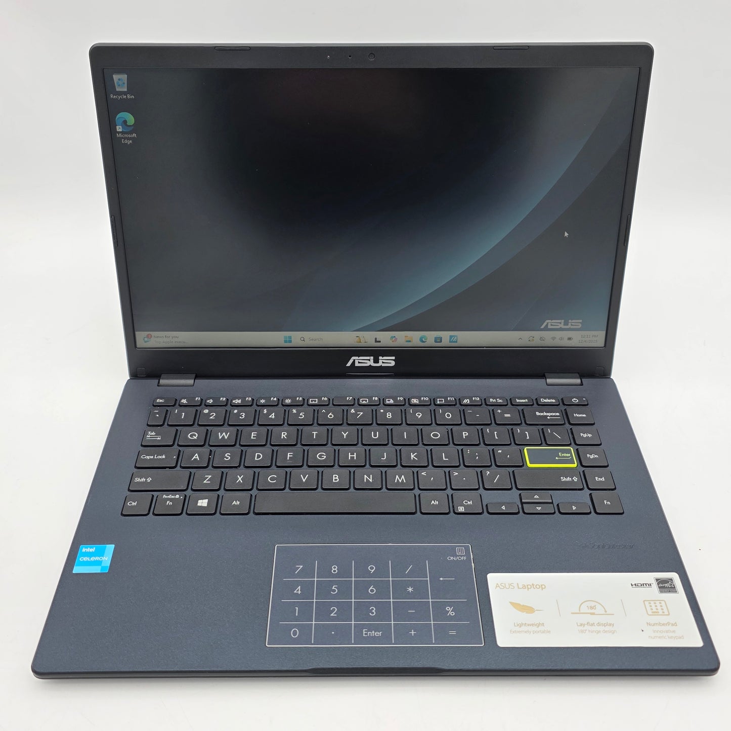 Asus SonicMaster E410KA 14" Celeron N4500 1.1GHz 4GB RAM 128GB SSD