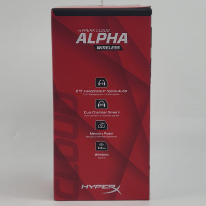 New Hyper X Cloud ALPHA Gaming Headset Black CA002