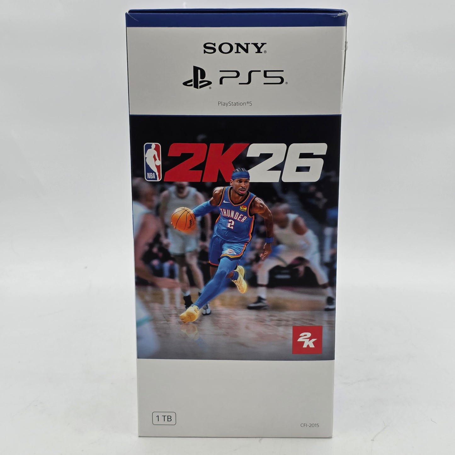 Sony PlayStation 5 Slim Disc Edition 1TB White Console Gaming System CFI-2015