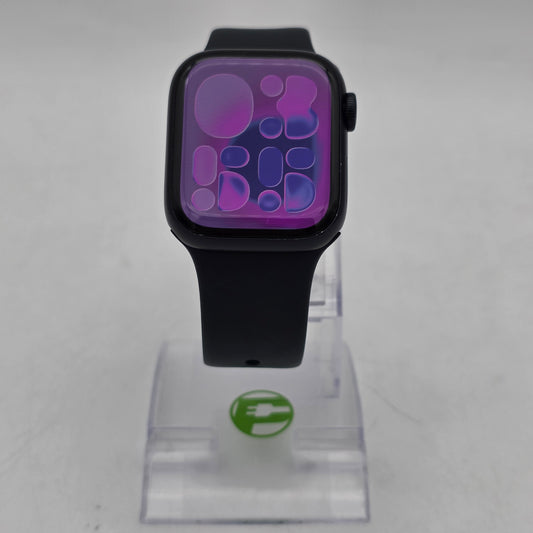 GPS Only Apple Watch Series 7 41MM Midnight Aluminum Midnight Sport Band