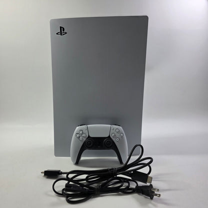 Sony PlayStation 5 Digital PS5 825GB White Console Gaming System CFI-1015B