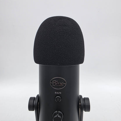 Blue Blue Yeti Blackout Condenser Studio Microphone