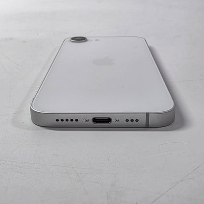 Factory Unlocked Apple iPhone 16e 128GB White MD0E4LL/A