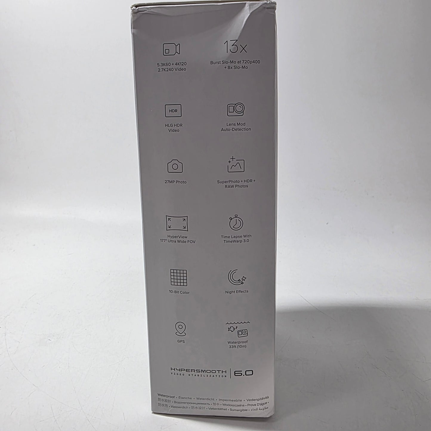 New GoPro Hero 13 Black 27MP 4K Waterproof Action Camera CPSS1