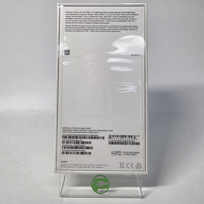 New Unlocked Apple iPhone 12 64GB Black MGF43LL/A