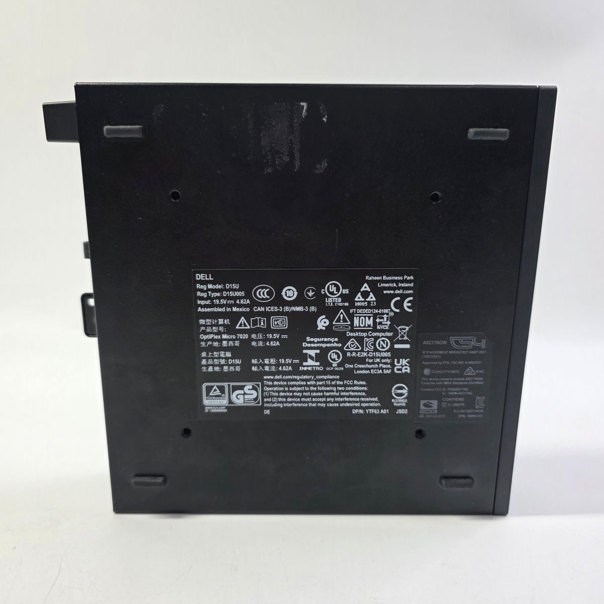 Dell OptiPlex 7020 Micro D15U Core i5-14500T 1.70GHz 16GB RAM 512GB SSD