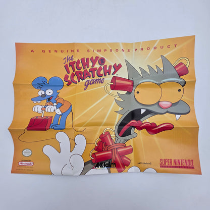 The Itchy and Scratchy Game (Super Nintendo SNES, 1995)