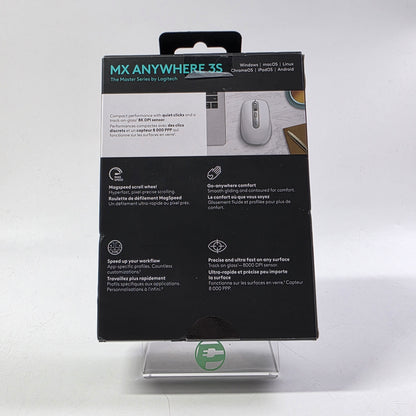 New Logitech MX Anywhere 3S Wireless Mouse White