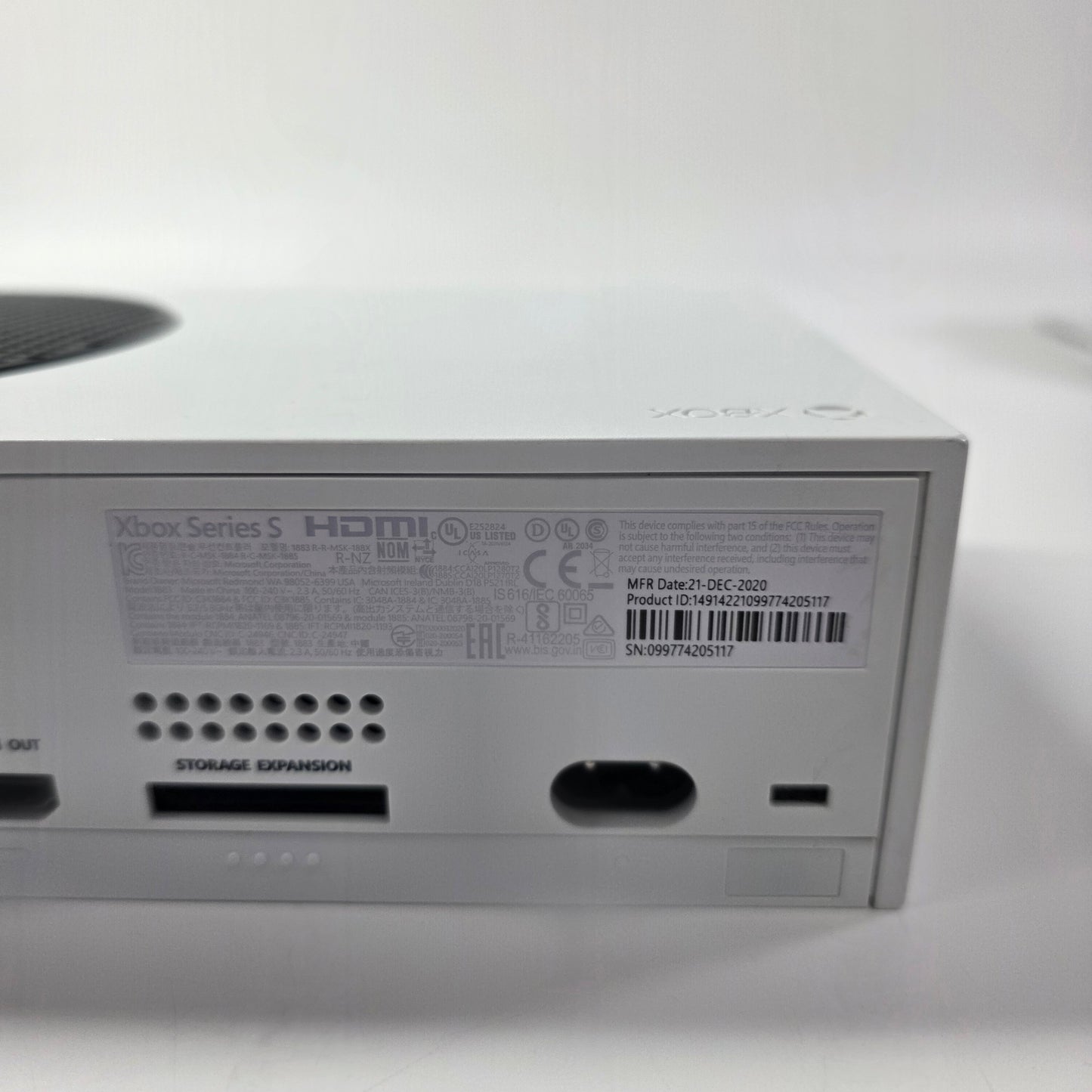 Microsoft Xbox Series S 512GB Console Gaming System White 1883