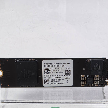 Western Digital WD 2280mm sn740 512GB M.2 NVMe Gen 4.0 x 4 SSD SDDQNQ