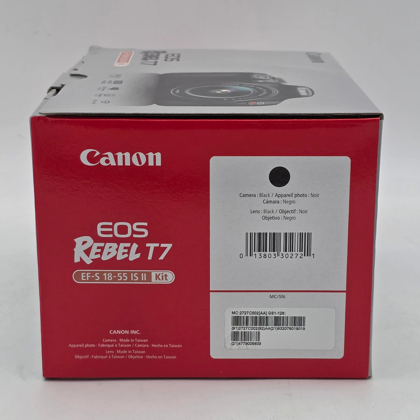 Canon EOS Rebel T7 18.0MP Digital SLR DSLR Camera