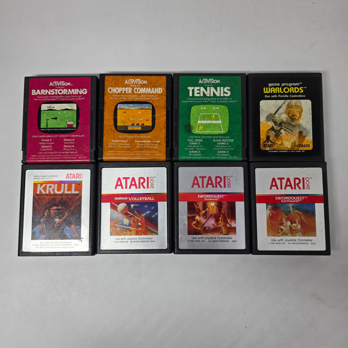 Lot of 28 Atari 2600 Games See Description for Titles