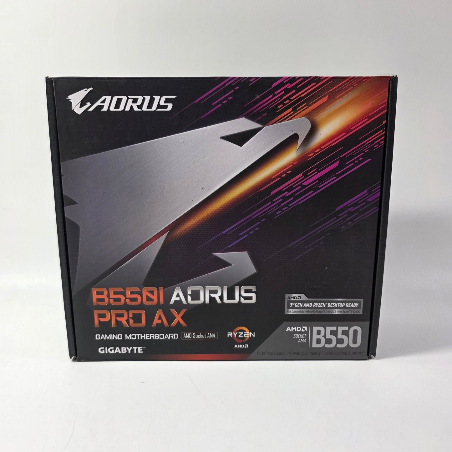 Gigabyte MPG B550I Gaming Edge AM4 Mini-ITX AMD DDR4 Motherboard