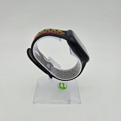 Unlocked Apple Watch Series 8 41MM Black Aluminum A2772