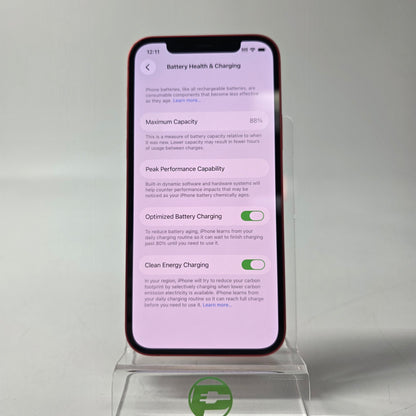 Factory Unlocked Apple iPhone 12 64GB Product Red MGF63LL/A