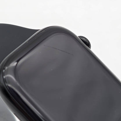 Unlocked Apple Watch Series 10 46MM Black Aluminum Black Sport Band MWY43LW/A