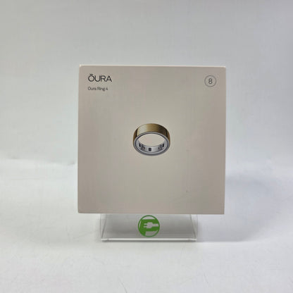 New Oura Ring Gen 4 Size 8 Gold Titanium Smart Ring JZ90-54216-08